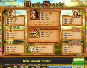 mystic secrets spielen